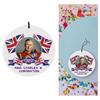 King Charles Iii Acrylic Pendant Modern Minimalist Home Decor