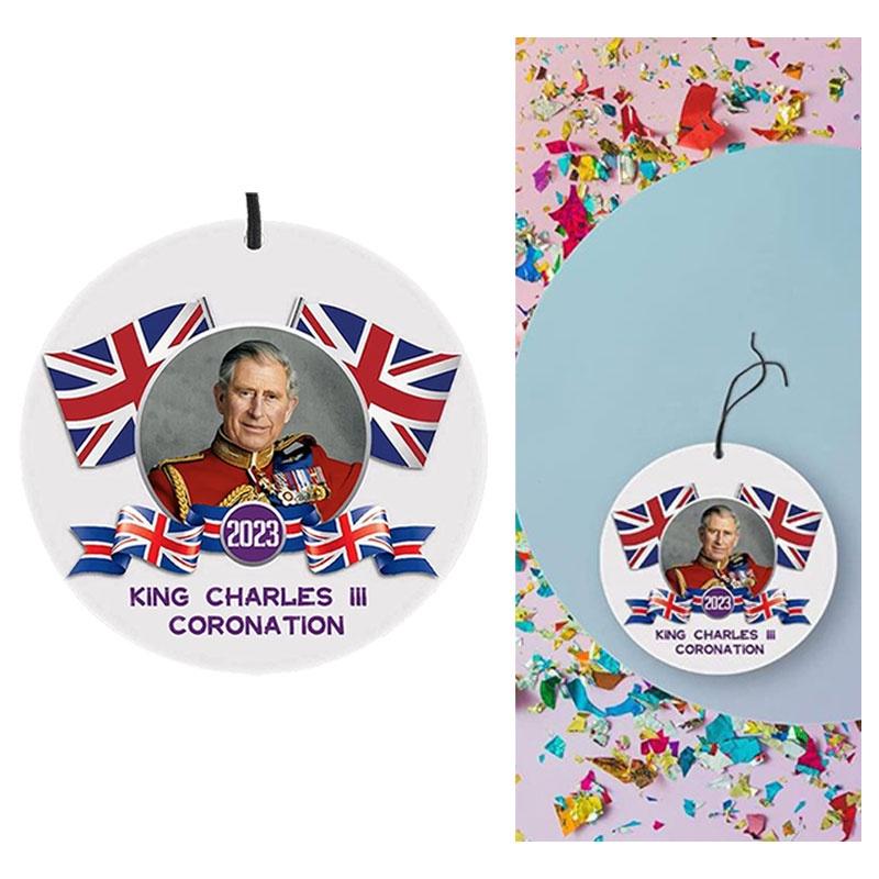 King Charles Iii Acrylic Pendant Modern Minimalist Home Decor
