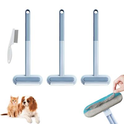 Haarentferner, Haarentferner für Haustiere--Hund--Sofa, Multifunktionale Haarentfernbürste, 4-in-1 Haarentfernungswerkzeug für Haustiere, Wiederverwendbar, Waschbare Haarentfernbürste für Haustiere