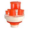 Corrosion Resistant ABS Drain Pipe Plug Long Service Drain Pipe Plug User Friendly Pipe Plug for Kitchen & Bathroom