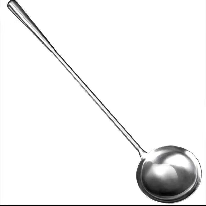 Eboyuan Large Commercial Stainless Steel Long-Handle Ladle