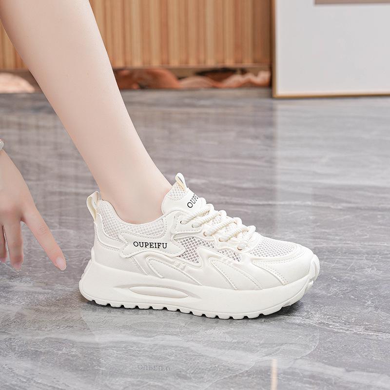 Summer new ins dad street shot student sneakers heightening casual shoes XFG