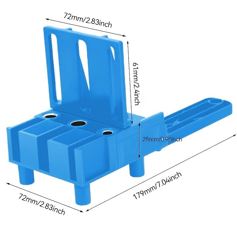

Ручной дырокол из АБС-пластика 6/8/10 мм для деревообработки, синий