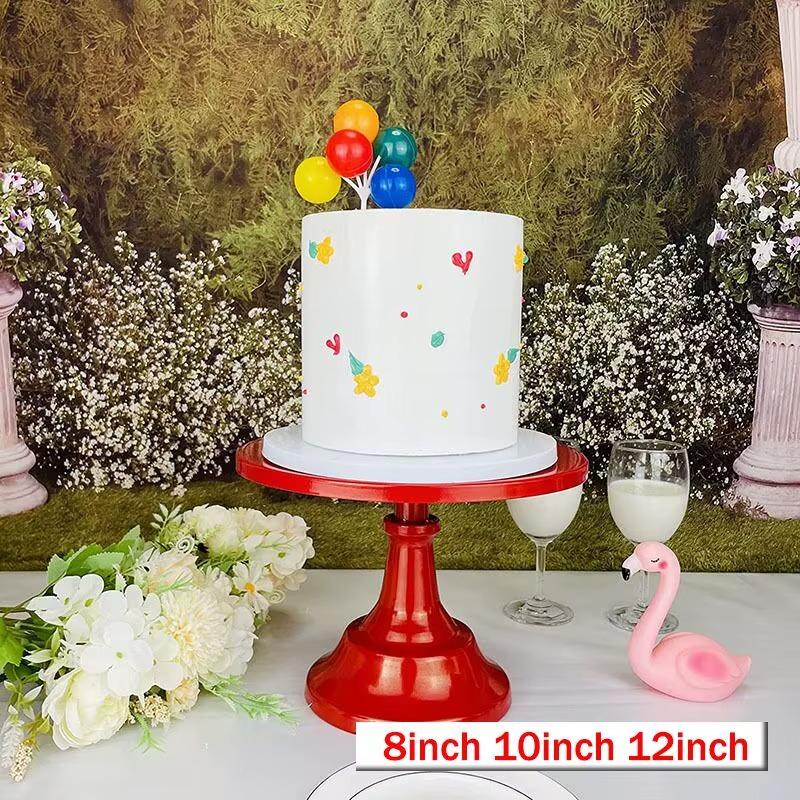 Wrought Iron Cake Stand Home Party Dessert Display Stand Wedding Decoration Birthday Cake Tray Afternoon Tea Fruit Dessert Tray