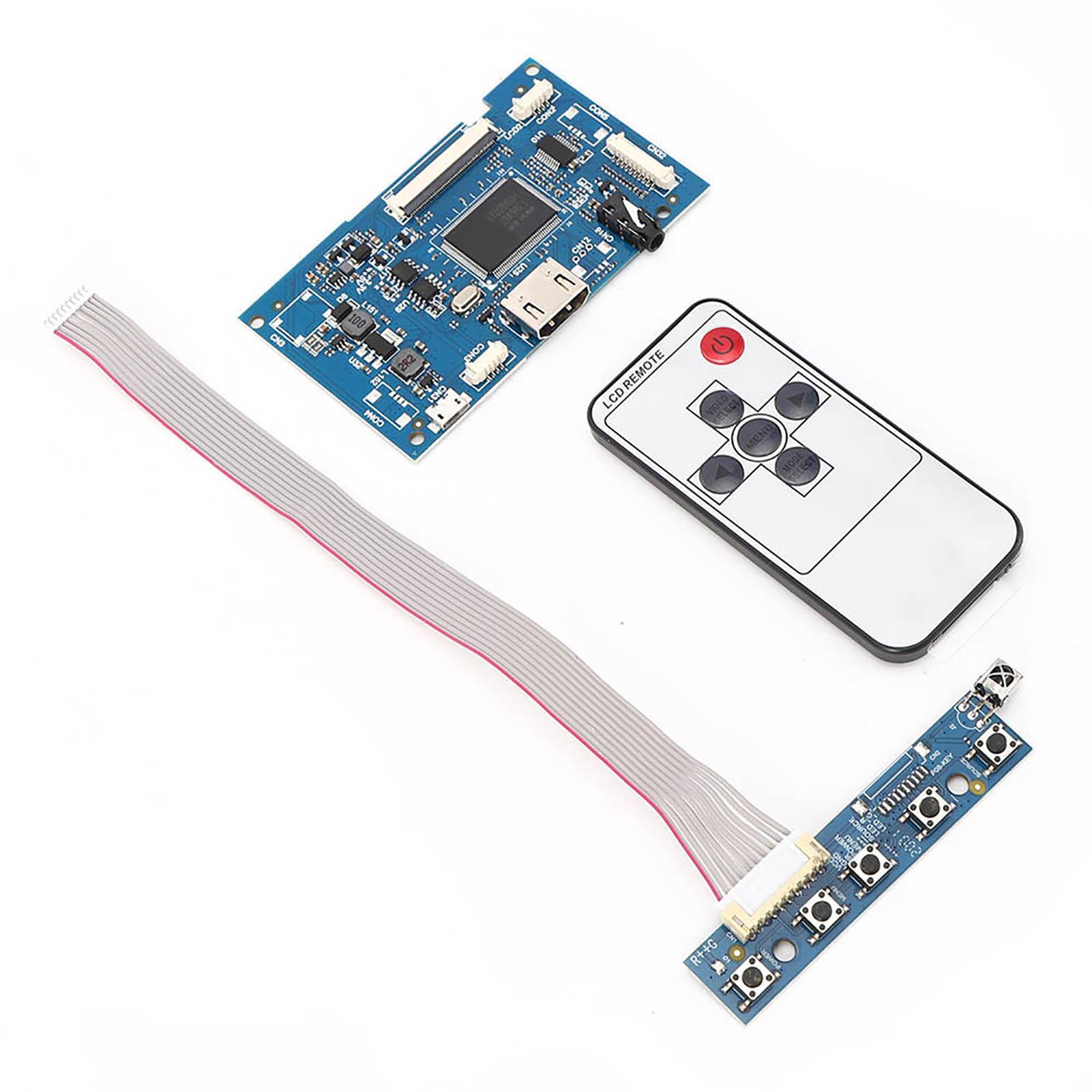 Kit de Placa Controladora HDMI Módulo Controlador LCD Shield para Pantalla Universal de 7 Pulgadas de 50 Pines 1024x600