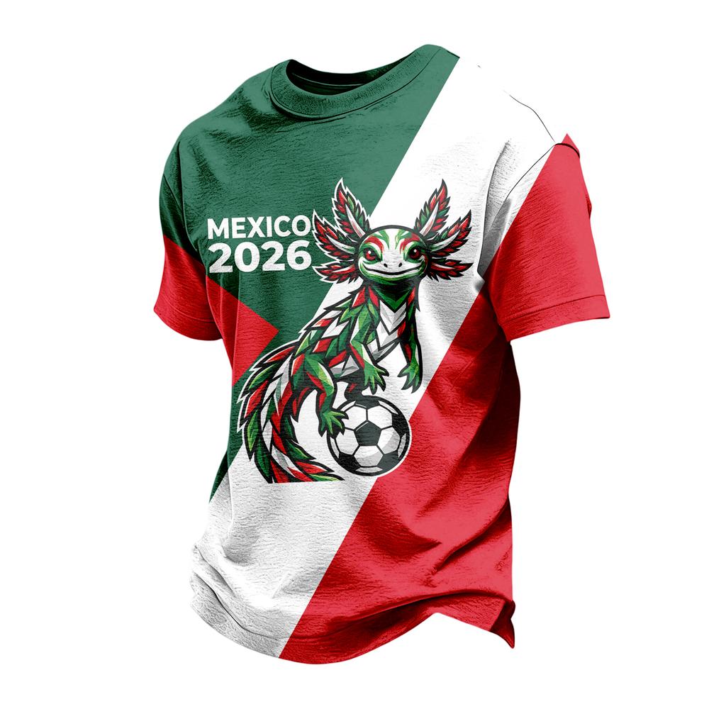 Men's Casual Short Sleeve T Shirt Crew Neck Comfortable Lightweight Soft Fabric Graphic Print Design