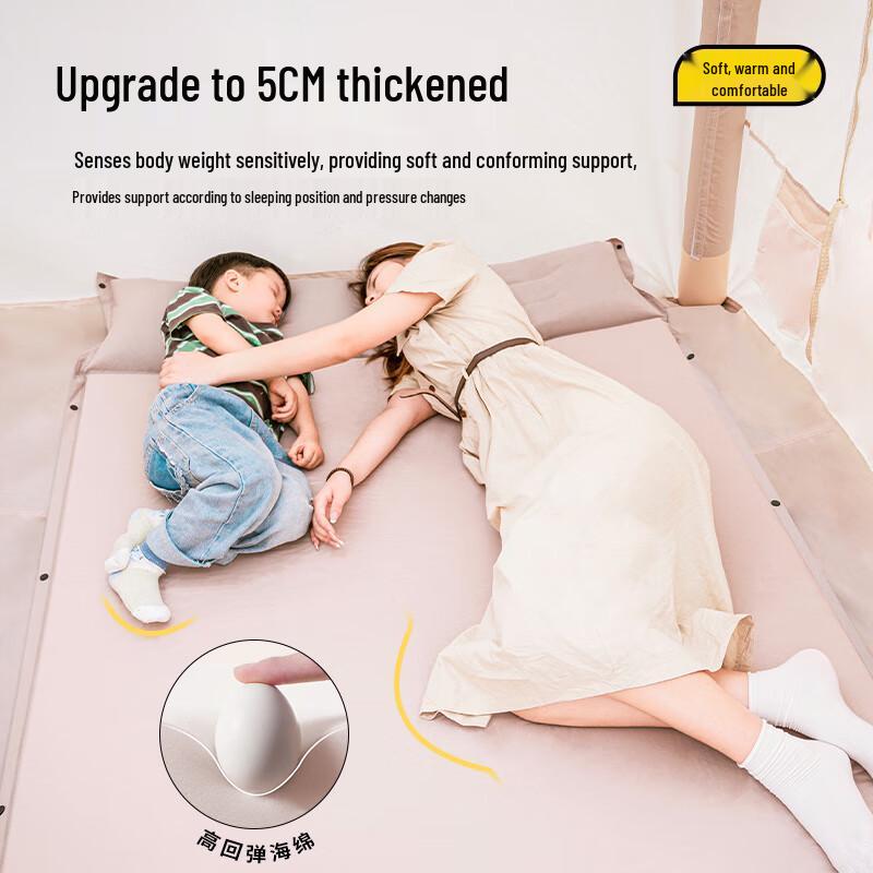 Explorer Automatic Inflatable Camping Mattress with Pillow