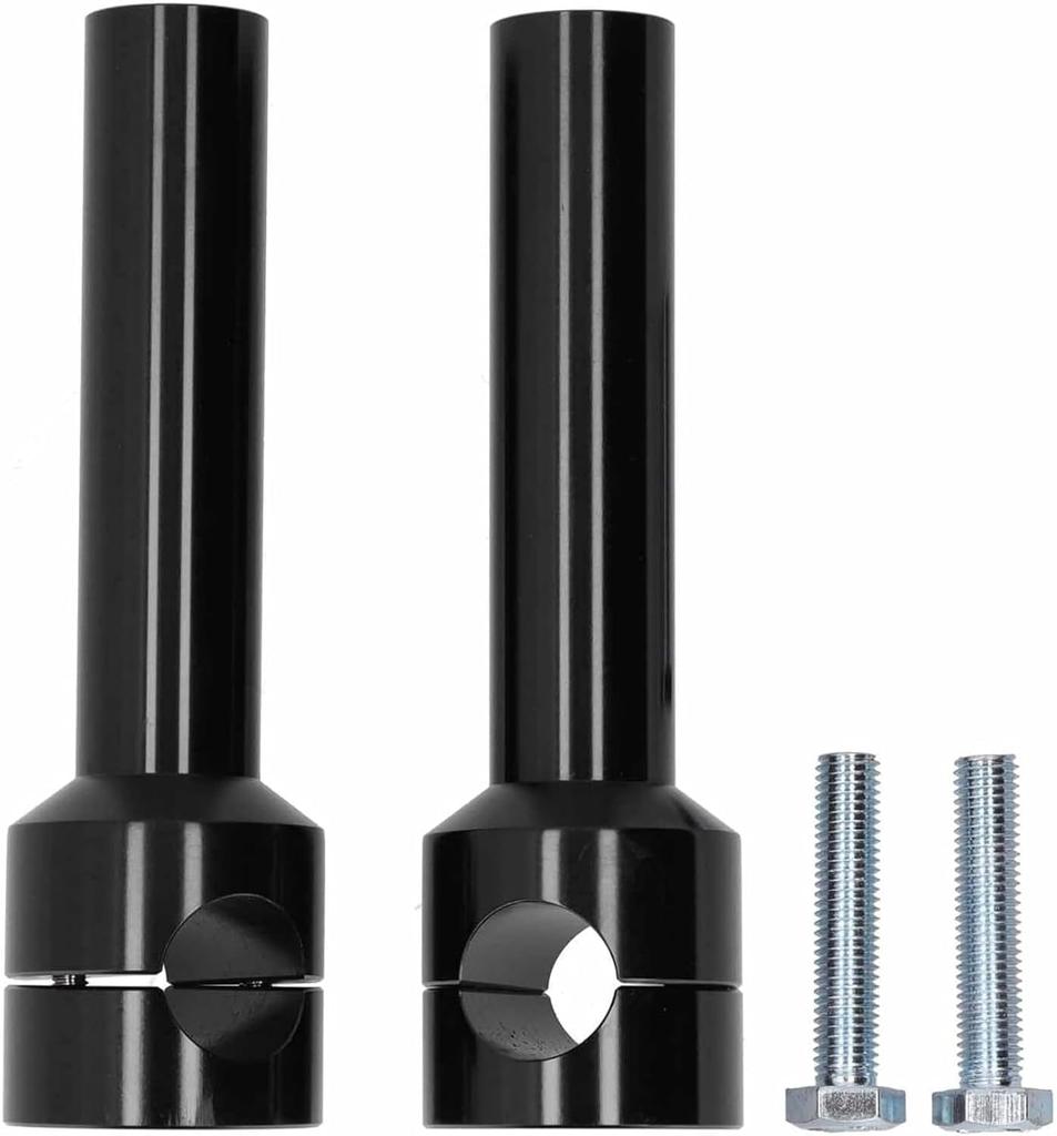 Auybuig Aluminum Alloy Handlebar Riser for 22mm/25mm Motorcycle Steering Wheel Lifting Kit Universal Design