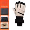 Winter Waterproof and Velvet Skiing Gloves, Outdoor Hiking Anti Slip Gloves