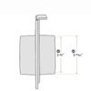1Pcs Efficient Replacement Spare Parts Dust Hose Adapter Ventilation 100Mm Attachment Improves Suction Dust Collector Adpater