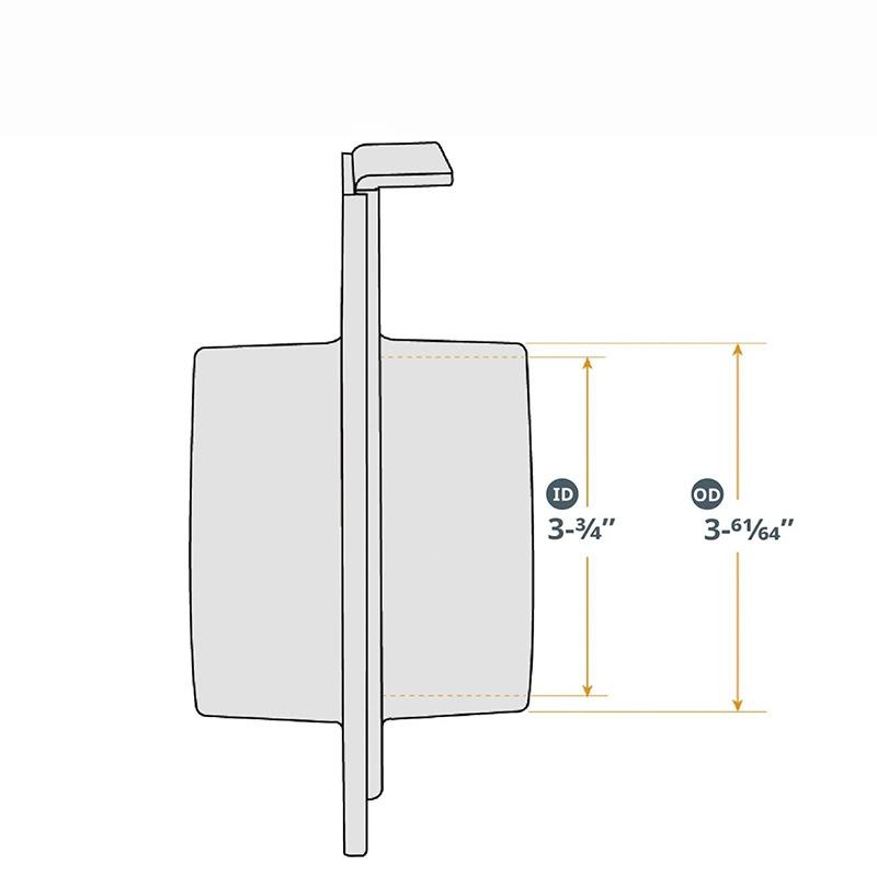 1Pcs Efficient Replacement Spare Parts Dust Hose Adapter Ventilation 100Mm Attachment Improves Suction Dust Collector Adpater