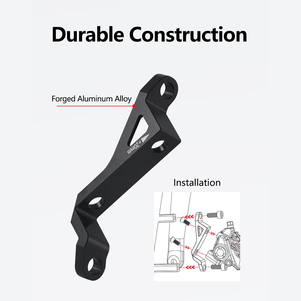 Bicycle Brake Adapter Mount Brake Adapter 74mm To 34mm Aluminum Alloy BMX Bike Accessories Brake Caliper Mount Adapter Bike Brake Adapter Disc Brake