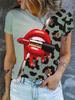 3D Printed T Shirt For Women Oversized Tees Tops Summer New Harajuku T-Shirts Y2k Tops Loose Short Sleeves Pullovers Clothes