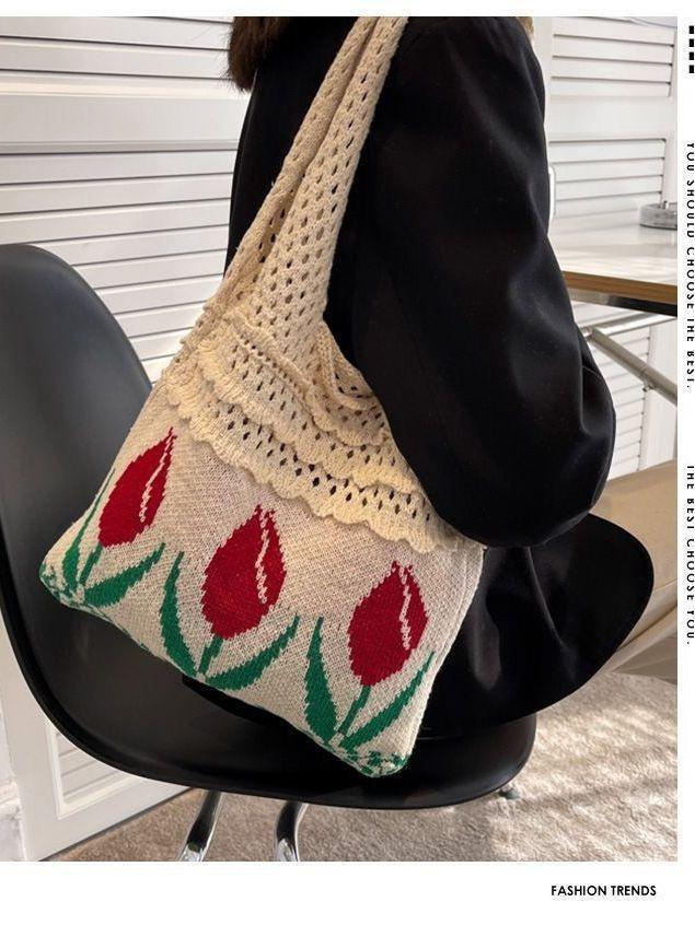 

2025 Women s Crossbody, Shoulder, and Knitted Backpacks - Large Capacity Bags