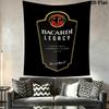 Bacardi Wandkleed Esthetisch Wandkleed Bedrukt Stof Deken Decoratieve Wandkleden voor Slaapkamer Woonkamer Huisdecoratie