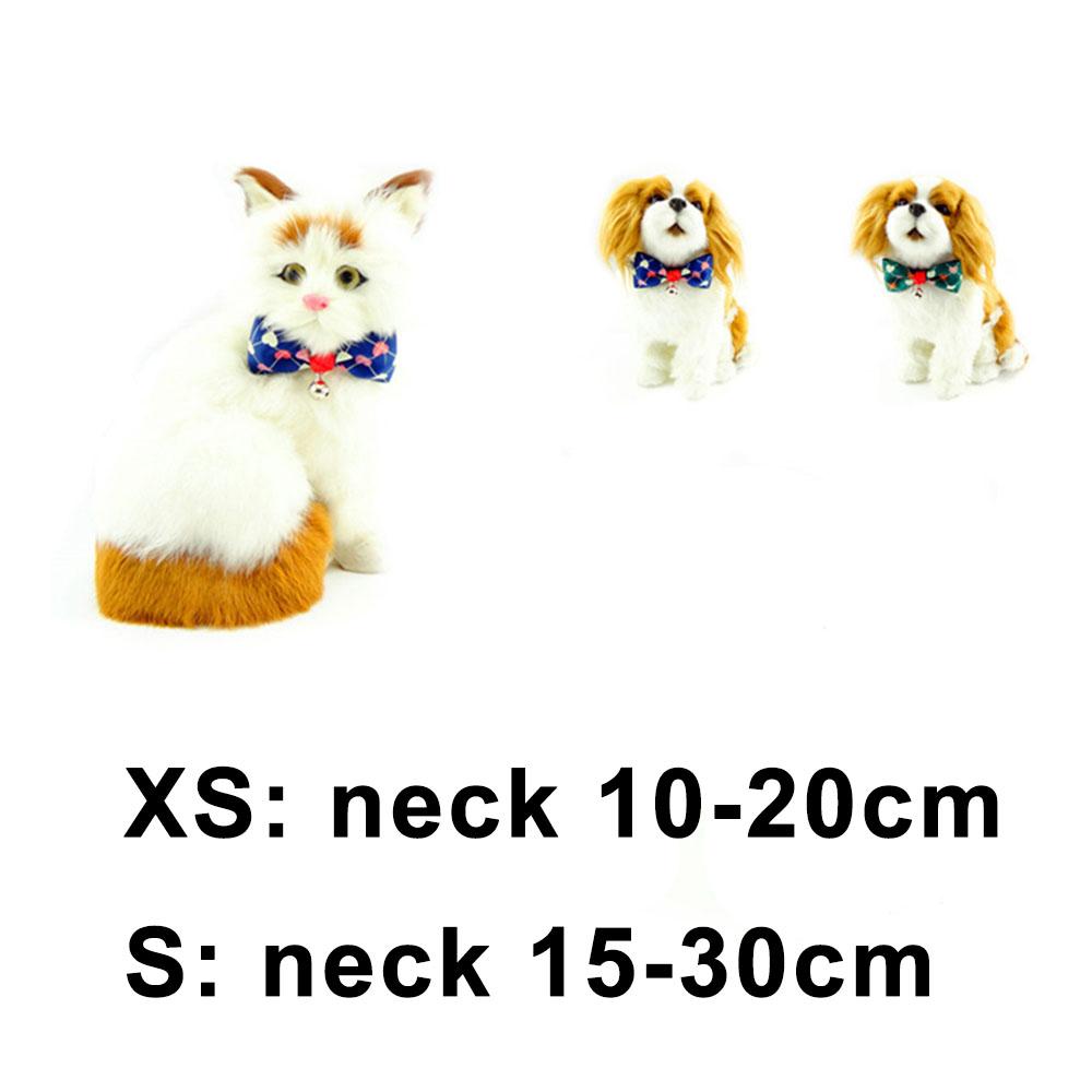 Pet Dog Cat Bow Tie Collar Fashion Pet Bows Cat Ties Bowties Neckties Bell Collar Small Dogs Accessories Puppy Grooming Supplies