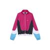 Throwback Colorblock Woven Sports Basketball Stand Collar Jacket Red Men's CV1932-698