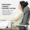 Ergonomic Memory Foam Lumbar and Neck Support Pillow Set | All-in-One Back Cushion for Office Chair & Desk Chair