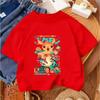 Boys and Girls Summer Street Style Fashion Children's T-shirt Pikachu Cute Kawaii Design