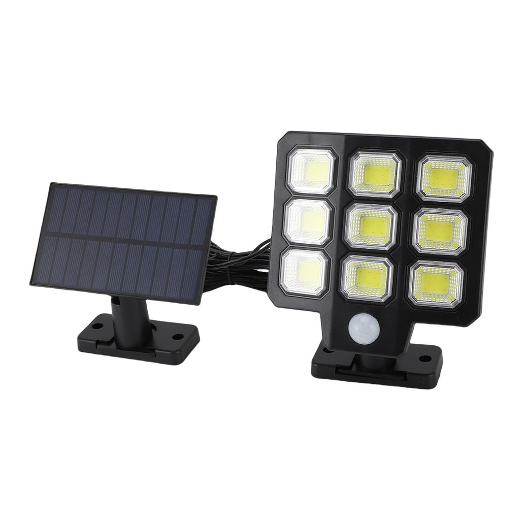 Solarlampe für Außenbereich 240 LEDs 3000LM 6500K 3 Modi IP65 Wasserdichtigkeit Solarstrahler mit Fernbedienung