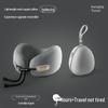Portable U-Shaped Travel Neck Pillow for Long-Distance Car Rides - Collapsible Cervical Support Pillow