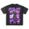 Jujutsu Kaisen Gojo Satoru T-Shirt Men Vintage Anime Graphic Print Tee Casual Loose Streetwear Unisex