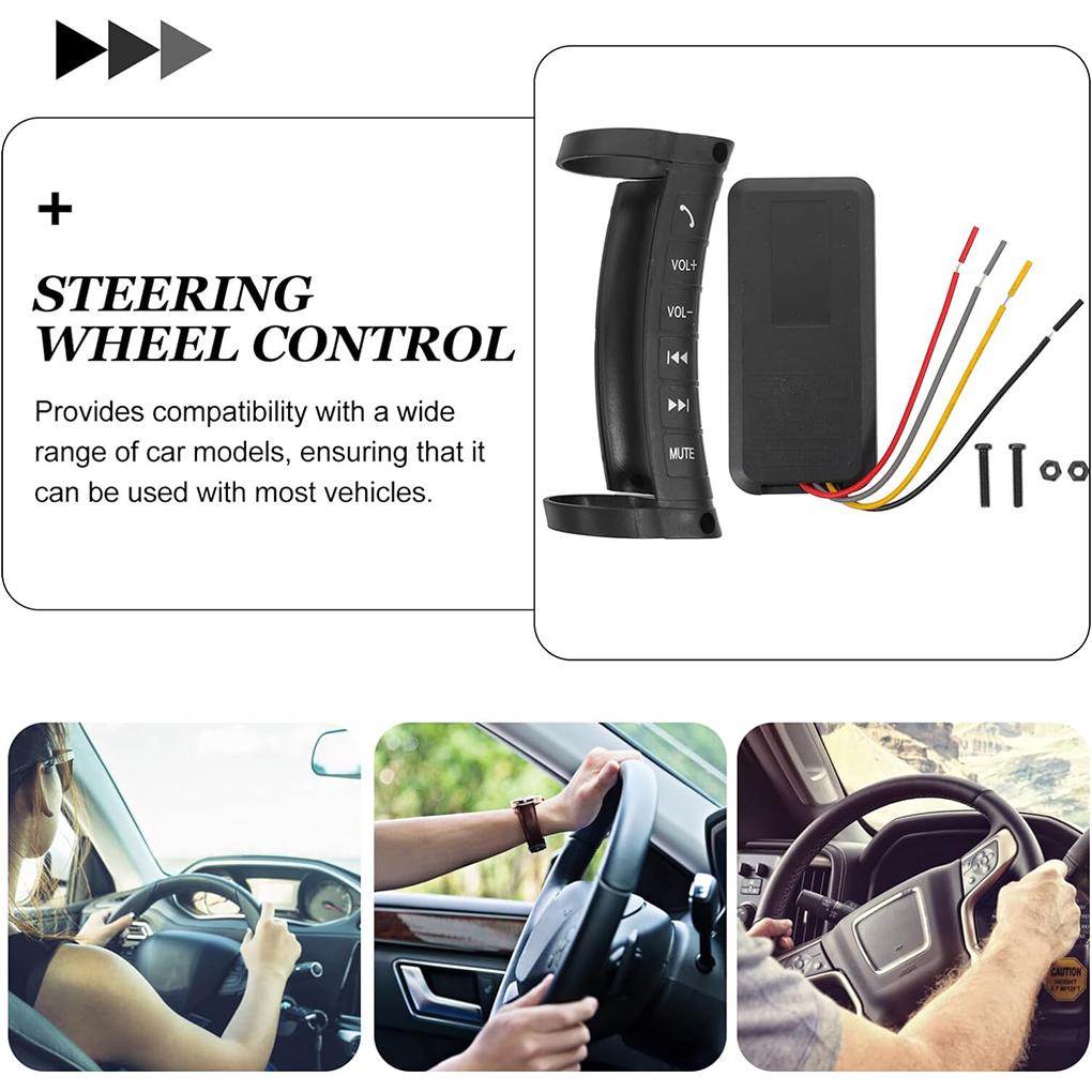 Steering Wheel Control Steering Wheel Remote Controller Remote Controls Remote Durable