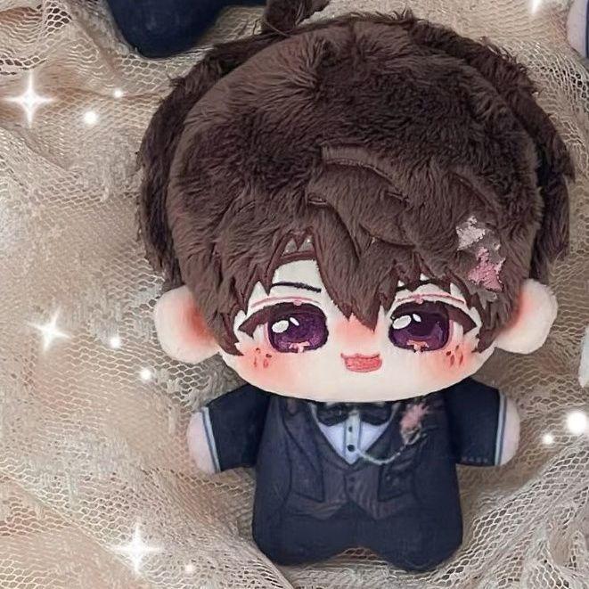 In Stock 10cm Love and Deepspace Figure Caleb Sylus Rafayel Xavier Zayne Cotton Doll Pendant Game Peripherial Collect Toys Gifts