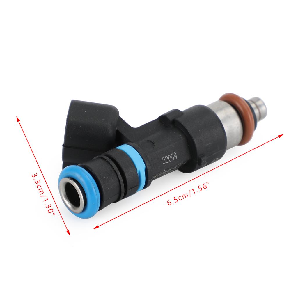 1PCS 650CC 62lb EV14 fuel injectors Fit A4 TT Fit Golf Jetta KSM 1.8T turbo