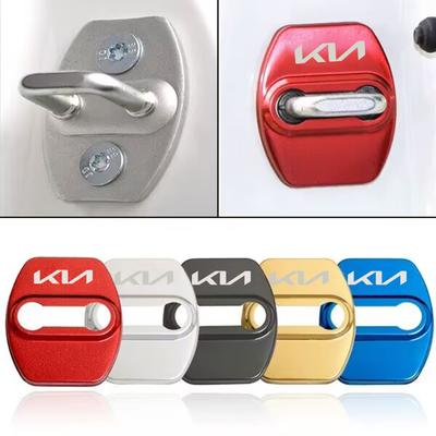 Car Styling Car Door Lock Covers Stikcer Case for Rio Ceed Sportage Cerato Soul Picanto Auto Accessories Sticker Accessaries