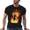 DINOMETAL  PARASAUROLOPHUS TShirt T Shirts for Man Graphic Tees Man T Shirts Cotton TShirt