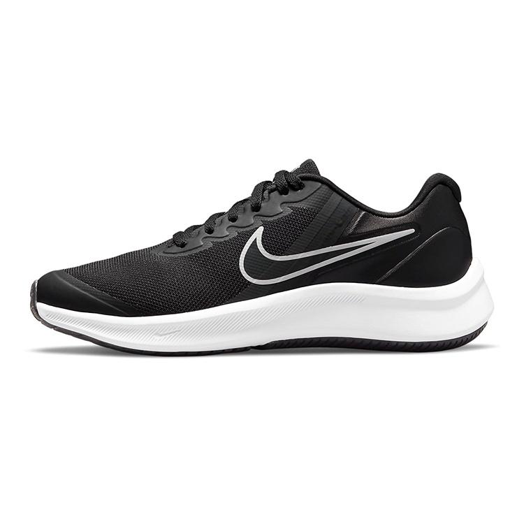 (GS) Nike Star Runner 3 Black Summit White Kids DA2776-003 EU 36