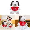 Snoopy Plüschtier, Hundefigur, weiches Stofftier, Geschenk für Kinder
