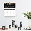 2025 Fu-ck It Wall Calendar for Tired-Ass Women, 2025 Fu-ck It Calendar for Tired Women, Home Office Hanging Calendar, Funny Swear Word Monthly