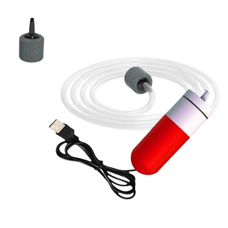 High Efficiency Aquariums Aerator Battery Waterproofed Outdoor Fishing Aerator for Aquariums Pond Travel