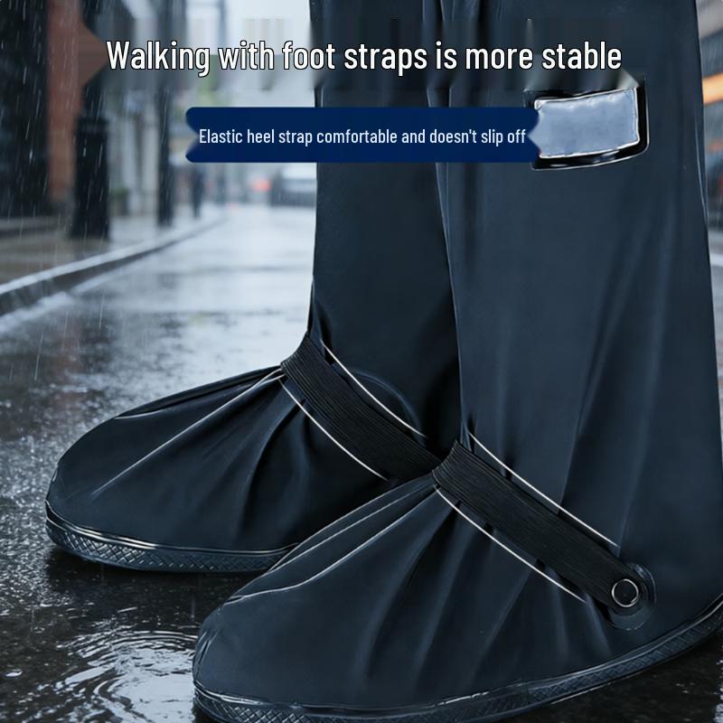 Andatong PVC Waterproof Anti-Slip Rain Boot Covers