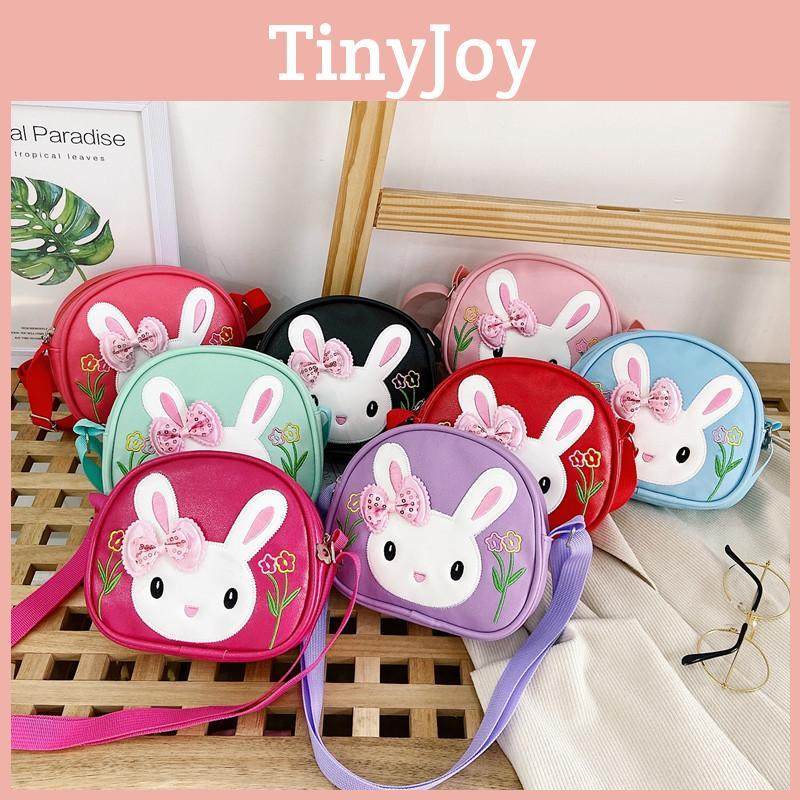 Rabbit Mouse And Shoulder Bag Adjustable Shoulder Strap Childrens Design Zipper