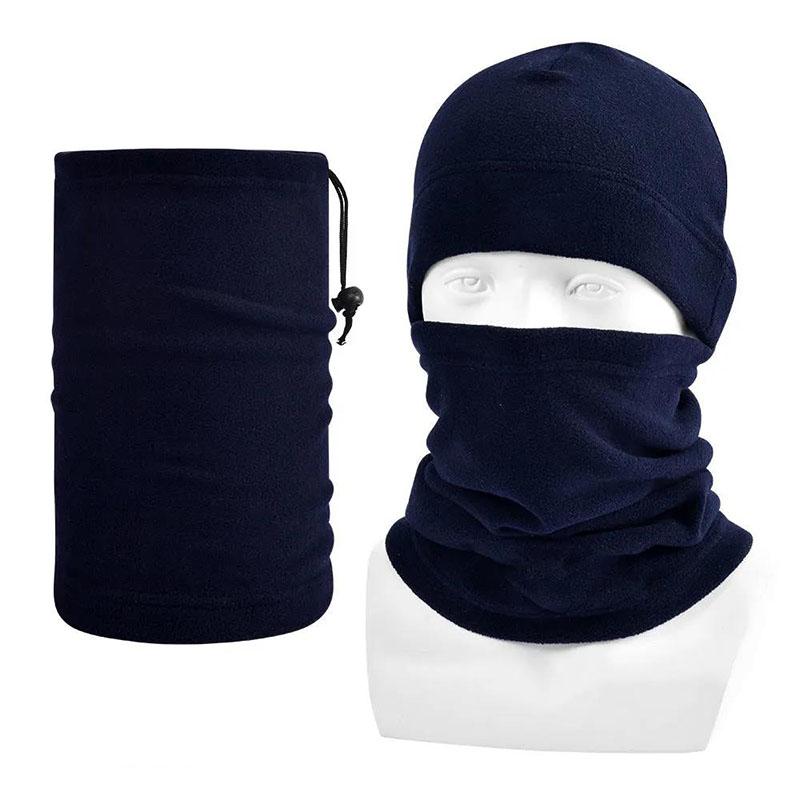 Outdoor Hat and Scarf Combo Men Cashmere Warm Hat Ladies Scarf Caps and Scarves Set