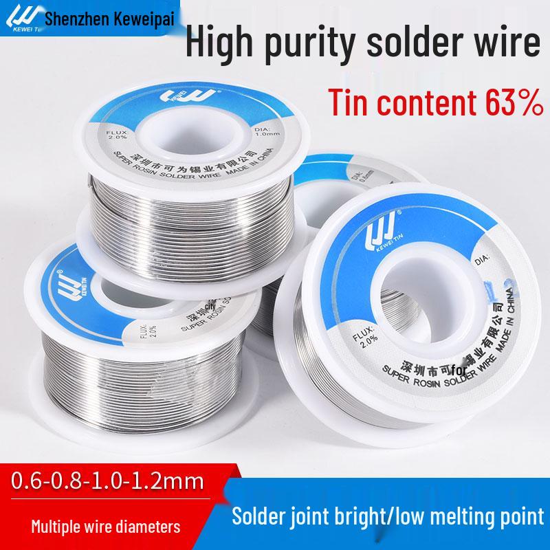 Lead-Free 1.0mm Rosin Core Solder Wire for Low-Temp Repairs