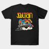 Talla Asiática Camiseta Unisex de Algodón Camiseta Estampada Camiseta Vintage 70S Soul Train Estampado sin Corte Corte Regular