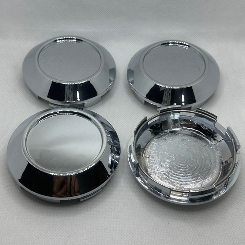 

4Pcs/Set 76.5mm Car Wheel Center Cap Wheels Rim Hub Centre Cover ABS Black Silver Solid Durable Blank No Logo Auto Accessories