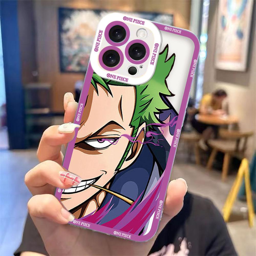 

Anime One P-Piece Luffy Zoro Clear Phone Case For VIVO Y400 Y100 Y76 Y75 Y51 Y50 Y36 Y35 Y28 Y21 Y20 Y19S Y17S Y16 Y15S Y04 Case VIVOY17S