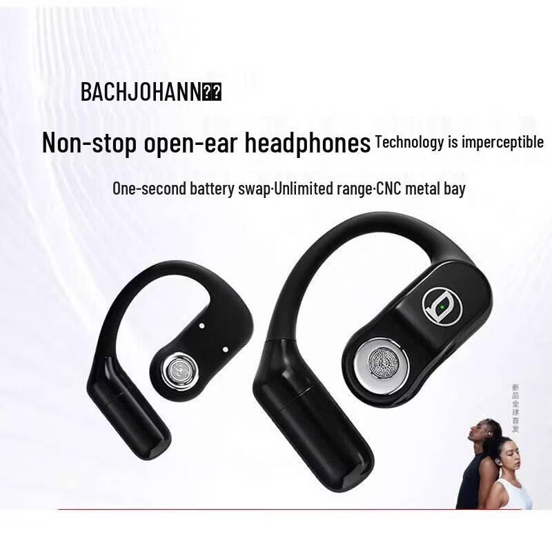 

Bach Johann BACH08 Open-Ear Sports Bluetooth Headphones