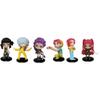 Neues 6-teiliges Set 10CM Anime Kpop Dämonenjäger Jungen und Mädchen Serie Figur Spielzeug Dekoration Statuen Ornamente Weihnachtsspielzeug Geschenke