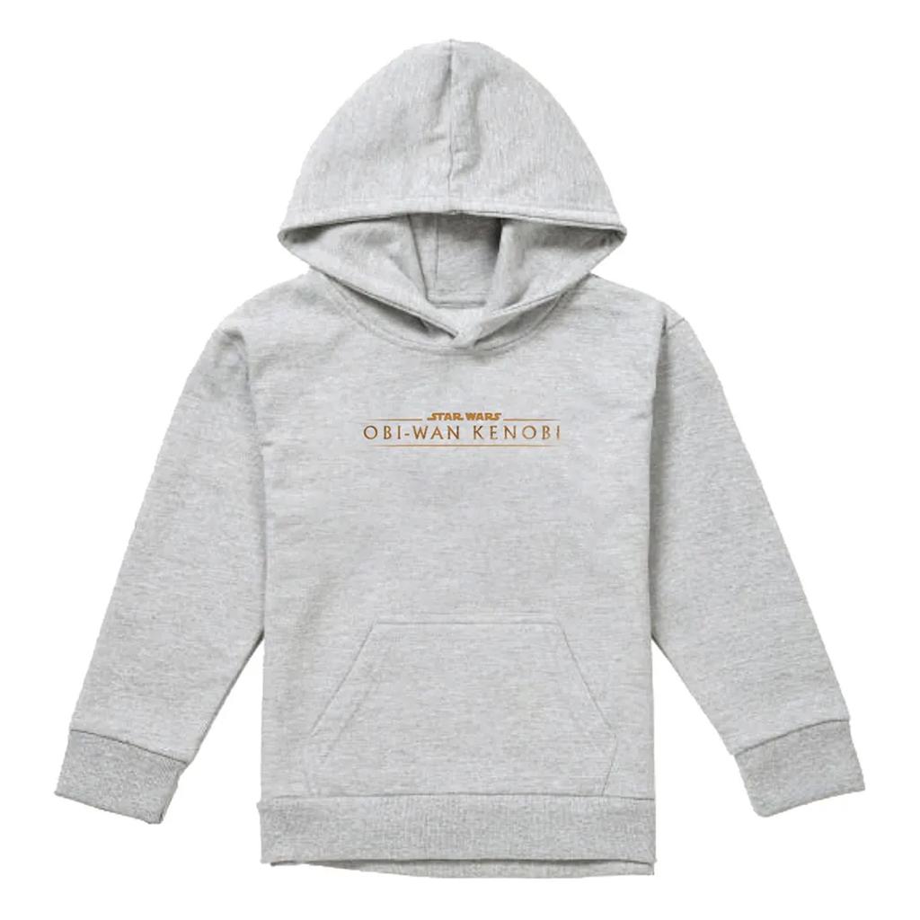 Star Wars: Obi-Wan Kenobi Childrens/Kids Logo Heather Pullover Hoodie