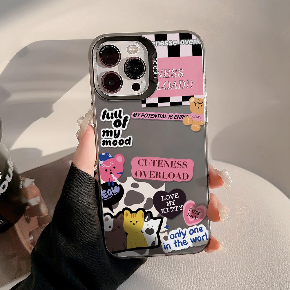 Painted Phone Case for iPhone 11 14 15 16 iPhone 17 11 12 13 for 17 14 15 16 Pro14 15 16 Pro Max for Samsung S25 Ultra S24 S25 A36 A56 A16 Hard Cover