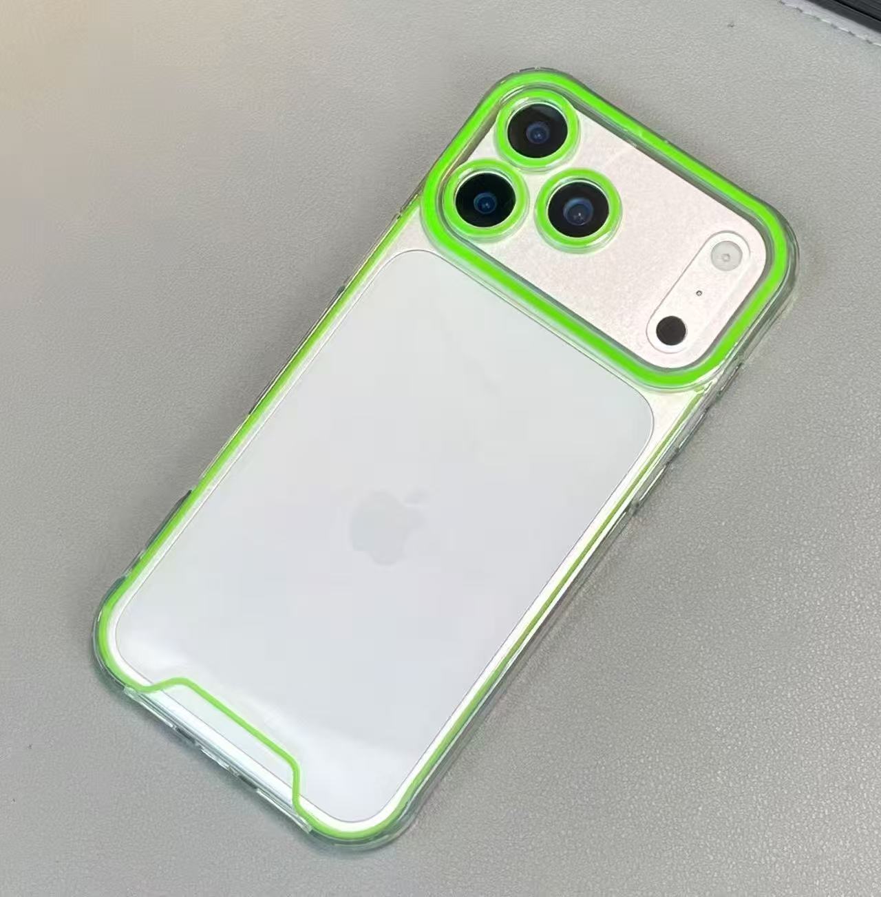 

Нічна підсвітка М який чохол Для iPhone 17 Air 16 15 14 Plus 13 12 11 Pro Max Телефон Світиться Прозорий Силіконовий Ударостійкий Чохол Funda For iPhone 17ProMax