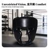 Padded Boxing Headgear Shock-Absorbing Sparring Head Guard Adjustable Guarding