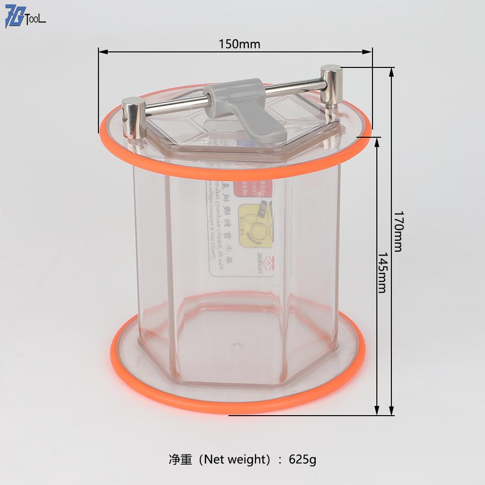 7gtool Rock Polishing Rotary Drum/bucket for KD/KT-6808 Tumbler, Jewellery Polisher Jewelry DIY Tool