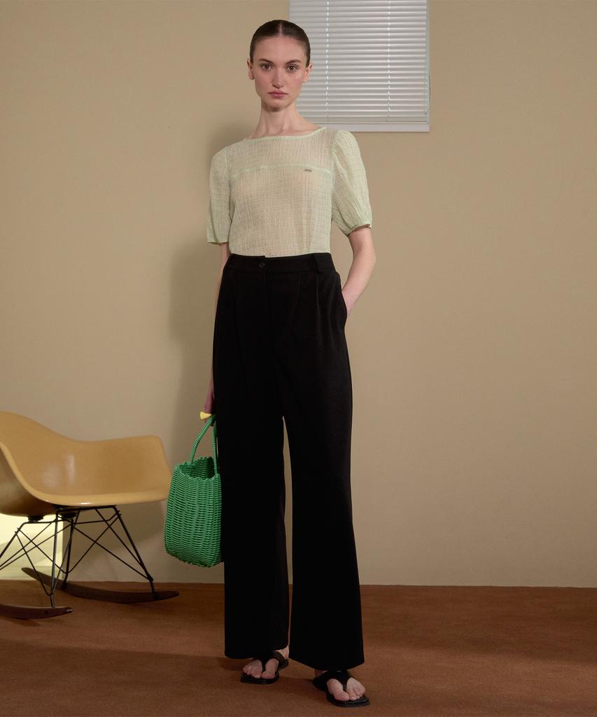 JUCYJUDY Back Elastic Wide Pants Jzpt02Ea
